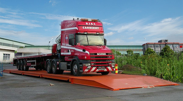 100-Ton Digital Electronic Weighbridge with Ramp